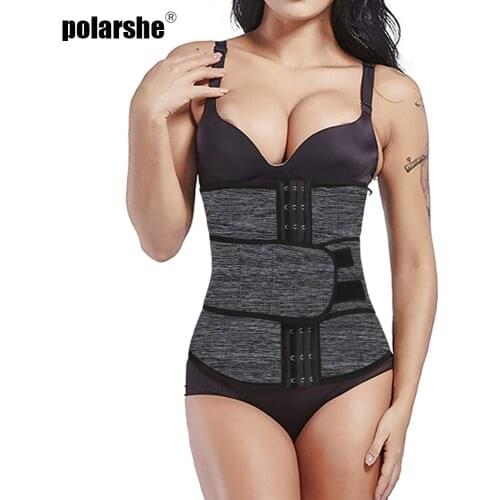 Neoprene Women Modeling strap Waist Trainer Belt Weight Loss Cincher Body Shaper Slimming Sweat Fat Burning Girdle corset