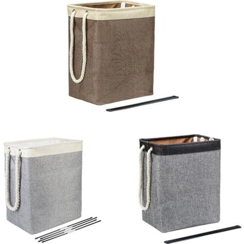New Laundry Baskets,Washing Basket for Laundry Collapsible,for Bedroom,Linen Baskets Folding Bin with Carry Handles