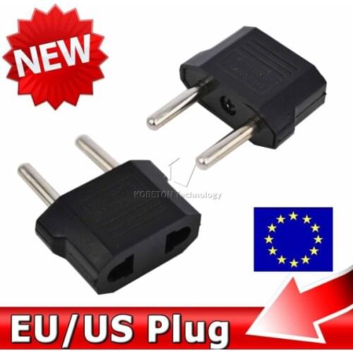New 10x US to EU AC Power Plug Convertor Adapter Home Travel Universal AU US UK Europe EURO Wall charger Socket Converter