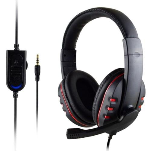 3.5mm Wired Gaming Headset Earphone with HD Mic Analog 7.1 Headphone for PS3 PS4 PS5 XBOX one/360/series x Switch Game Accessory
