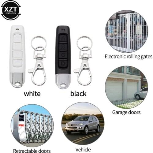 433mhz Garage Gate Door Remote Control 433MHZ 4 Key Button Auto Pair Copy Remote Garage Door Opener Remote Controller Duplicator