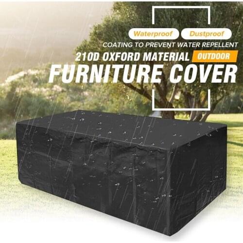 Oxford Thin Cloth Dustproof Cover Garden Outdoor Patio Furniture Table Chair Sofa Waterproof Rain Protective Case 270x180x89cm