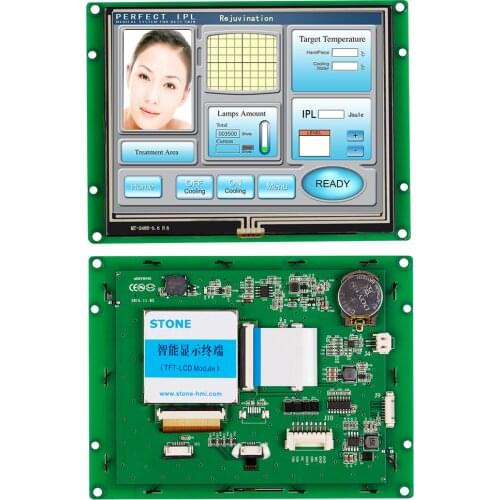 STONE Human Machine Interface TFT LCD Touch Screen with RS232/RS485/TTL for Industrial