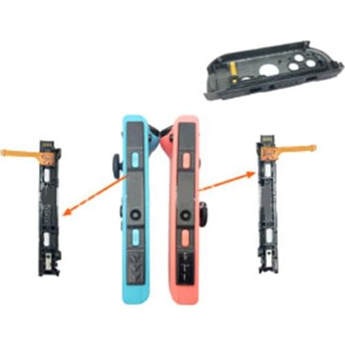 L R LR Slide Left Right Sliders Railway Replacement For Nintend Switch Console Rail For NS Joy-con Controller