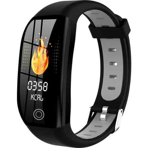 F21 Sport Smart Bracelet Fitness Activity Tracker 1.14" Life Waterproof Blood Pressure Watch Sleep Monitor Smart Wristband Men