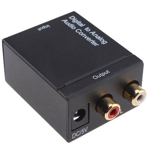 Cable Matters Toslink/Coaxial to RCA Audio Converter Digital Audio to Analog Audio Adapter Accessories
