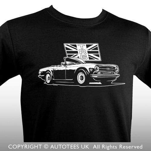 2019 Hot sale Fashion TR6 CLASSIC CAR T-SHIRT - AUTOTEES Tee shirt