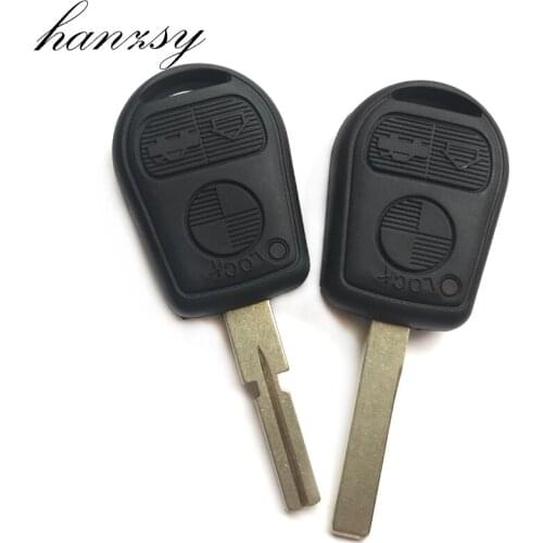 3 Buttons Remote Key shell For BMW E31 E32 E34 E36 E38 E39 E46 Z3 Replacement Car Key Shell Cover Fob
