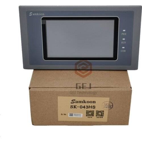 4.3inch SK-043HS Samkoon DC 24V 480*272 Resolution with Ethernet Touch Screen HMI