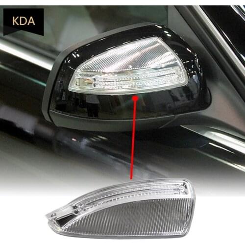 Auto Left Right Rearview Side Mirror Turn Signal Light for Mercedes-Benz C-Class C250 C300 C350 C63 2048200721 2048200821