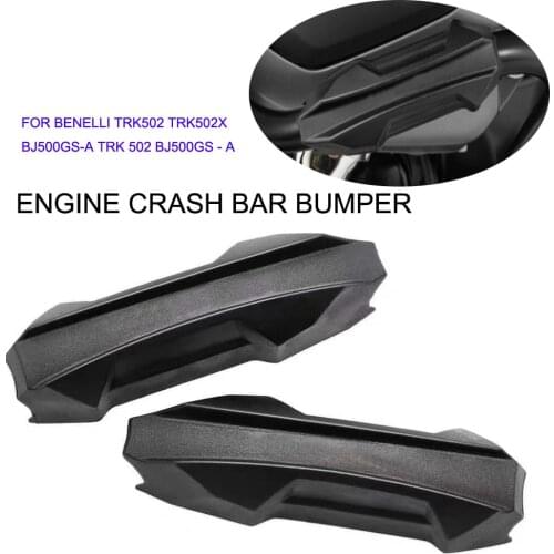 Motorcycle 25MM Engine Crash Bar Bumper Decorative Guard Block For Benelli TRK502 TRK520X TRK 502 502X BJ500GS