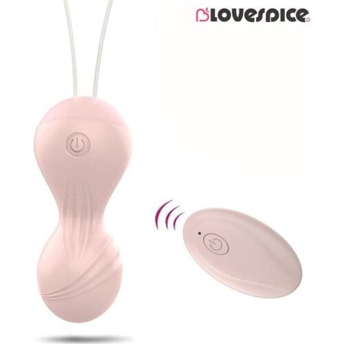 Wireless Remote Control Vibrating Egg Clitoris Stimulator 10 Speeds G-Spot Vibrators Sex Toys for Woman Egg Exercise Kegel Balls
