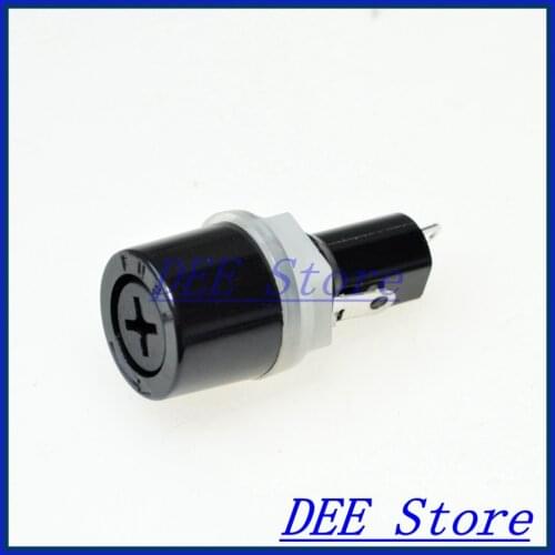 5X20 mini fuse block Fuse Holder Chassis Panel Mount fuseholder fuse holders for 5*20mm cylindrical Glass Tube/Ceramics fuse