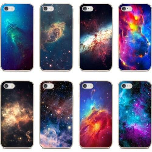 Nebula-Over-Mountain-Abstract-Space Cell Phone Case For Samsung Galaxy S7 S8 S9 S10E S20 FE Note 10 20 Edge Lite Plus Ultra