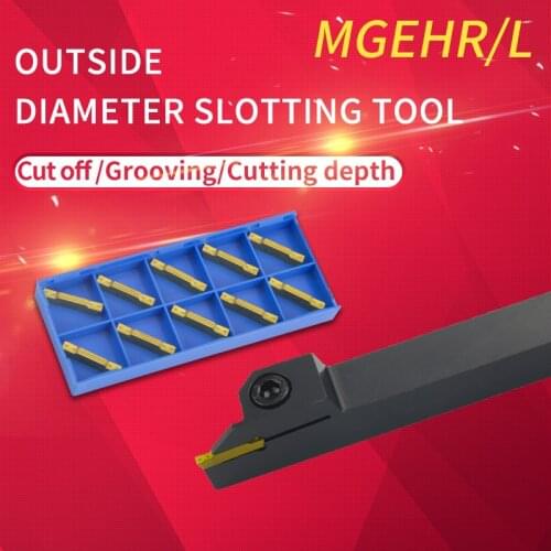 Grooving Tool Holder MGEHR3232-2 MGEHR3232-3 MGEHR3232-4 MGEHR3232-5 carbide Grooving inserts MGMN200 MGMN250 MGMN300 MGMN600