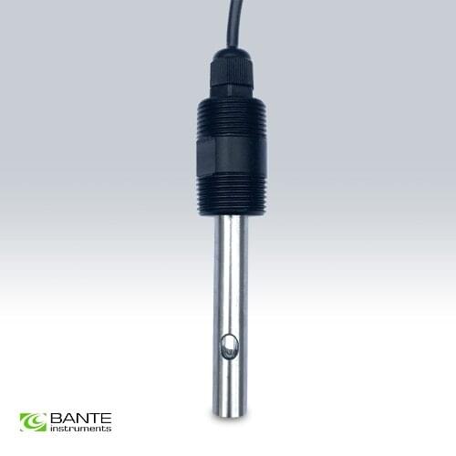 BRAND Online Industrial conductivity electrode probe Stainles Steel built-in temperature sensor for high conductivity liquids