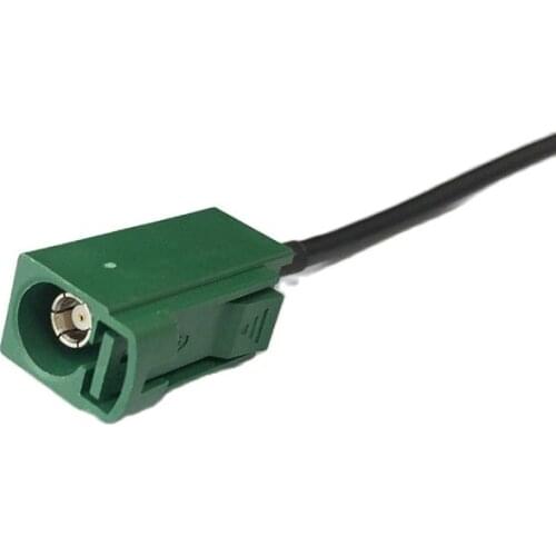 Fakra E female SMB coax connector pigtail cable RG174 20cm 8" for Car TV