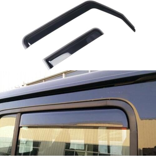 Window Visor Ran Sun Deflector 4 door canopy rain shelters for Jeep wrangler JL 2018+ JL1047