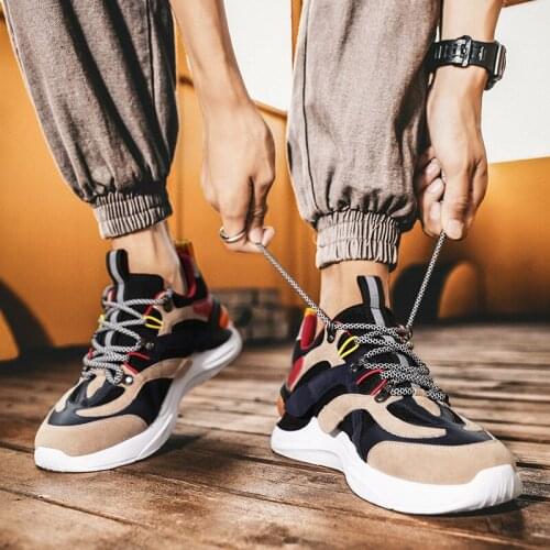 New Mens sneakers Shoes outdoor hiking Shoes Breathable Thick Bottom Increased Shoes Fashion Casual Shoes Non-Slip Men R13-18