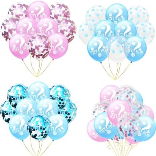 12Inch sequin balloon set aluminum foil sequin balloon Transparent wave point combination balloon decoration confetti balloon