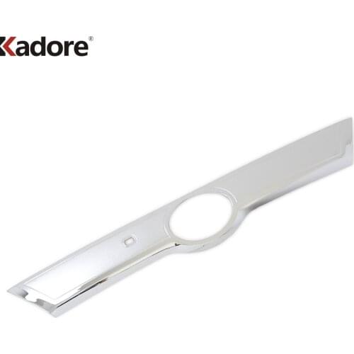 For Toyota Highlander 2014 2015 2016 ABS Chrome Rear Trunk Lid Trim Cover Tail Gate Door Protector Car Accessories