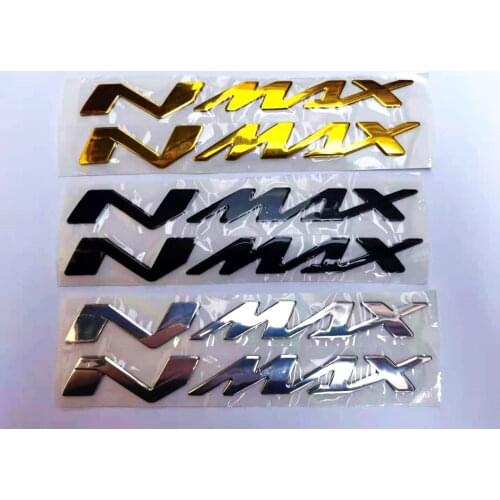 Tank Emblem StickersFor Yamaha NMAX N MAX N-MAX 155 250 400 Motorcycle 3D Stickers Decals N-MAX Logo