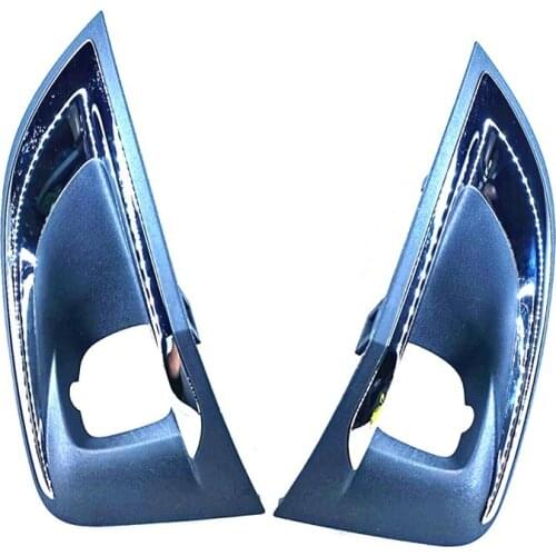 Front Fog Lamp Trim Frame Cover 9817136677 9817136777 For Peugeot 3008 P84 2016-2019 1806095X 1806096X FRONT BUMPER TRIM