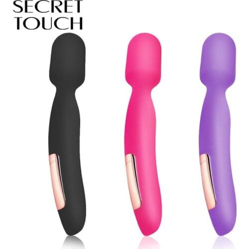 AV Stick Vibrator for Women G Spot Dildo Masturbator Femme Massager Clitoris Stimulator USB Adult Sex Toy Eroticos Sexshop