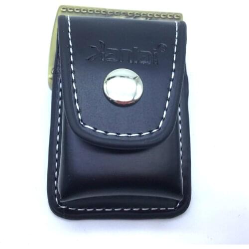 PU Lighters Belt Clip Outdoor Hunting Camping Waist Leather Kerosene Lighter Holster Waterproof Cigarette accessories