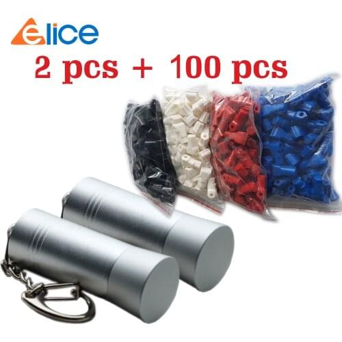 100+2)PCS+ free shipping cost, Diameter 4-8 mm Security tag euro hanger slot /shop display hook /euroslot stoplock anti theft