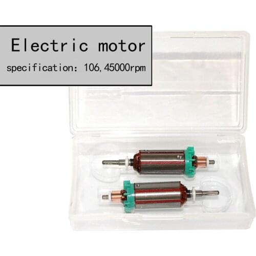 2 Pcs Polisher Machine Electric Motor 45000 RPM Handle Accessories