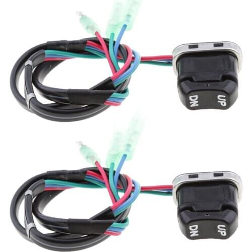 2 Pcs 703-82563-02-00 703-82563-01-00 TRIM & TILT Switch A For Yamaha Outboard Motors