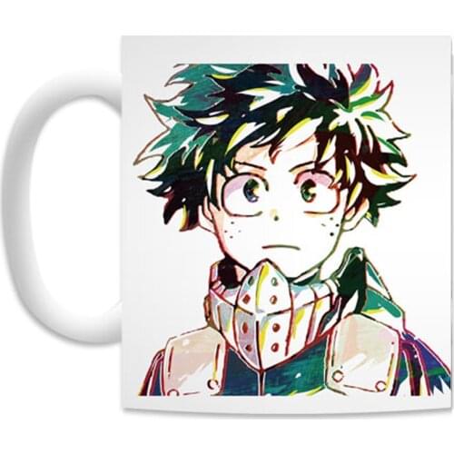 2020 My Hero Academia Mug 11oz Environmentally White Ceramic Coffee Mugs Milk Tea Cup Your Friend Gift Mug Kids Gift Mugs