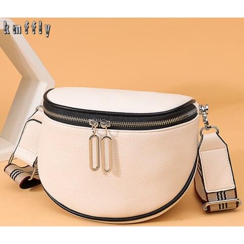 5 Color Small Soft Pu Leather Casual Women Bag Purse Saddle White Shoulder Bags 2021 Ladies Crossbody Bag for Women Sac A Main