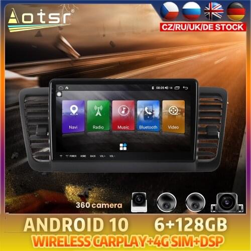 Android 10 For Subaru Legacy 2004 2005 2006 Carplay Car DVD GPS Coche Navigation Auto Radio Stereo Multimedia Player HeadUnit