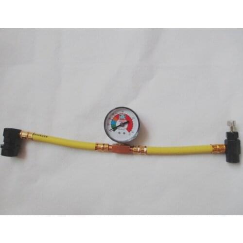 Fixmee NEW R-134A RECHARGE MEASURING KIT AIR CONDITIONER CONDITIONING GAUGE SYSTEM HOSE