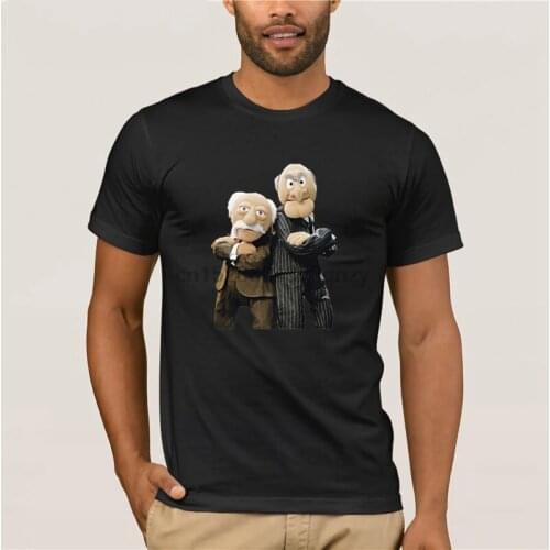 Los Muppets T camisa Statler y Waldorf camiseta de moda manga corta Camiseta para hombre impreso