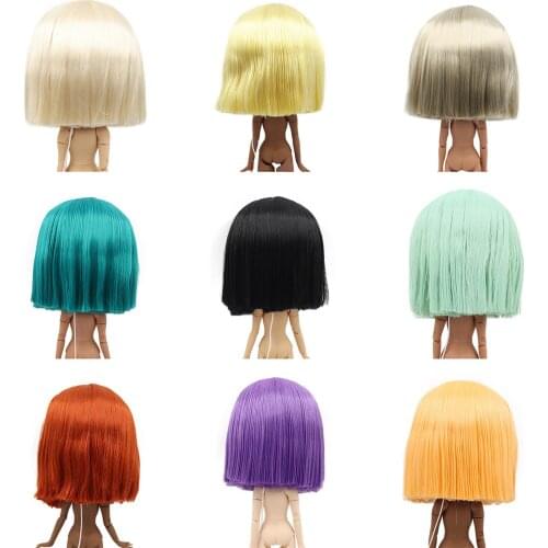 ICY blyth doll hair toy wig rbl scalp and dome fat hair greasy hair
