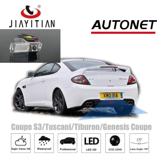 JiaYiTian Car camera For Hyundai Coupe S3 / Tuscani / Tiburon /genesis coupe HD CCD Rear View camera Reversing Parking Camera