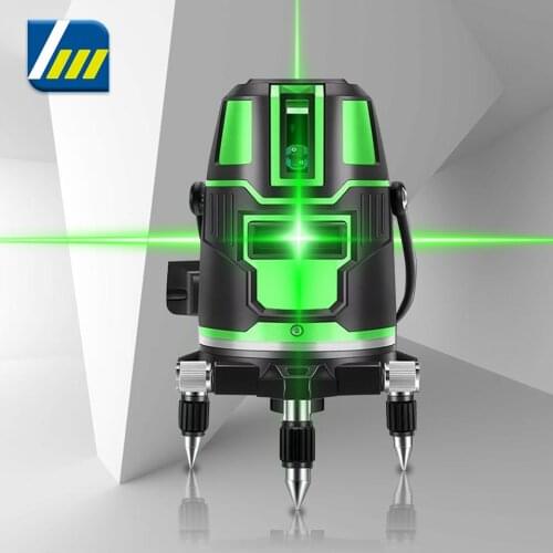 Self leveling Laser Level 360 2 3 5 Cross Line Laser Level Green Radius Alternating Direct Horizontal Vertical with Battery
