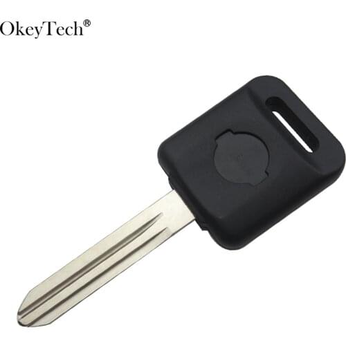 Okeytech 20pcs/lot High Quality Transponder Car Key Shell For Nissan Teana Versa Livina Sunny For Nissan No Chip Small Head