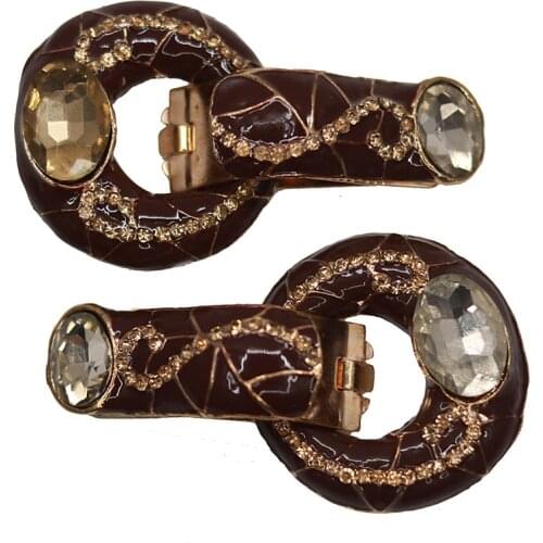 Good quality 70mm metal rhinestones button with sweater coat decoration button accessories DIY 1Pcs/Lot SP-0046