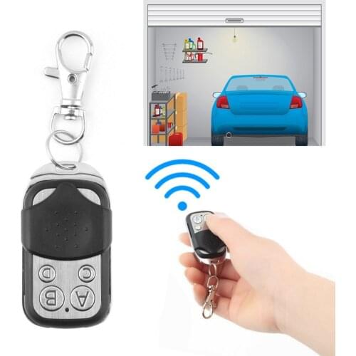 868MHz 433MHz Universal Copy Wireless Remote Control 4 Key Metal Cloning Remote Controller For Electric Gate Garage Door