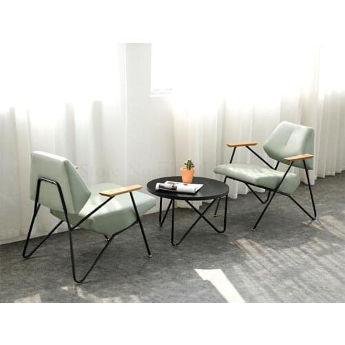 Net red dessert tea service shop tables and chairs simple rest area small sofa casual coffee restaurant card seat