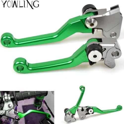 Motocross Pivot Brake Clutch Lever For Kawasaki KX65 KX85 2001 - 2014 KX125 KX250 KX250F KX 65 85 125 250 250F KX450F KLX450R