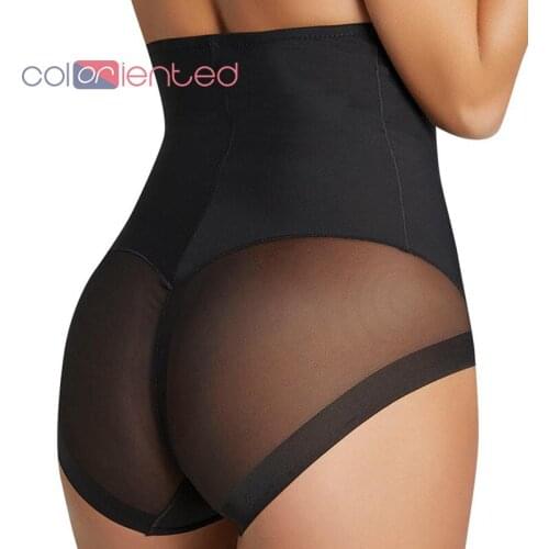 COLORIENTED Sexy Womens Intimates Shapers Seamfree Underwear Slimming Panties Silicone Strip Rubber Waist Lateral Bone Support