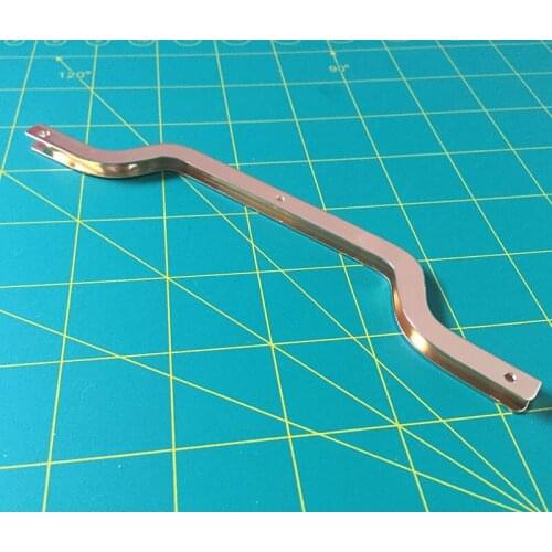 7 Inch Light gold Metal bags corner, corner protector for bag ,leather handmade bags findings