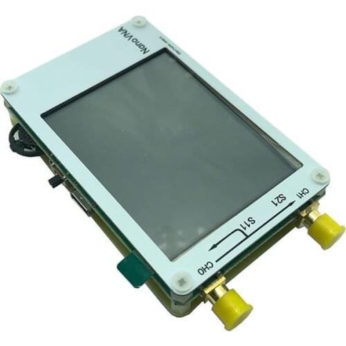 2.8 inch LCD NanoVNA VNA HF VHF UHF UV Vector Network Analyzer Antenna Analyzer + PC Software + Battery