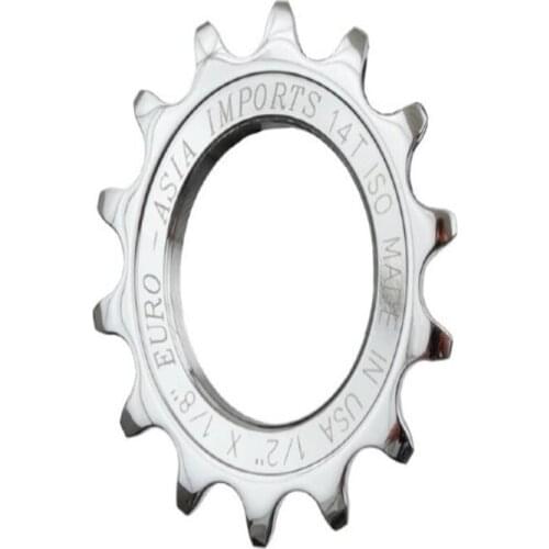 EAI gear LOCK COG Fixed Gear High Quility Bicycle Wheel Cogs Matte Black 7075-T6 Aluminium Alloy Sprocket & Lockring