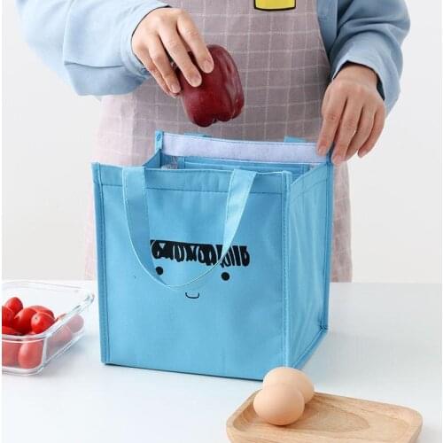 Waterproof Oxford Tote Camping bag Capacity Thermal Food Picnic Lunch Bags